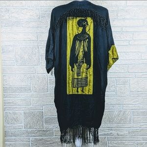 Black Magic African Tribal Cover Up  Unique Chic